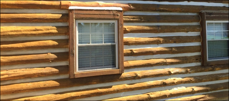 Log Home Whole Log Replacement  Chester County,  South Carolina